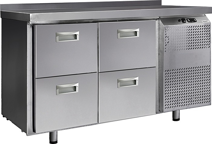 Стол морозильный Finist НХС-600-0/4 (боковой холодильный агрегат)