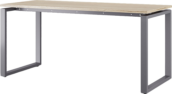 Стол офисный КОБОР O1-120/80 graphite/natural