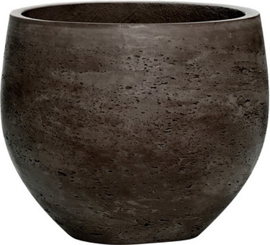 Кашпо Pottery Pots Mini ORB (32х28 см) темно-коричневое