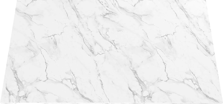 Столешница Sheffilton SHT-TT 140/80 (ЛДСП) прямоугольная мрамор кристалл