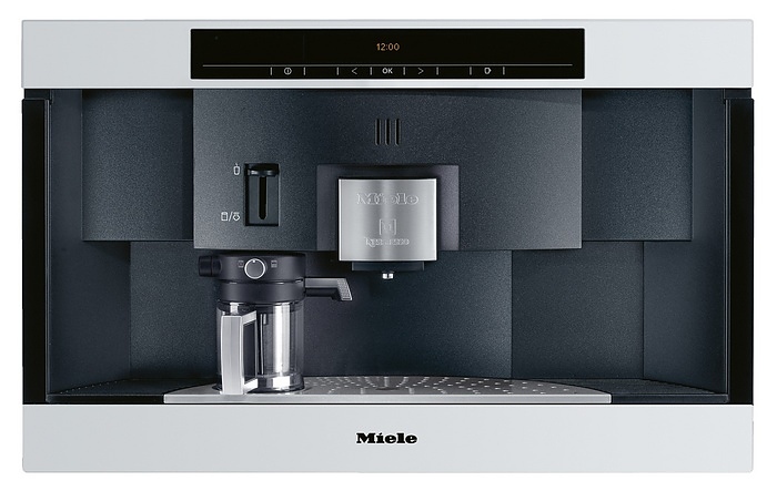 Встраиваемая кофемашина Miele CVA 3660 алюминий