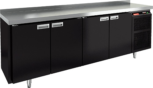 Стол холодильный барный HICOLD BN 1111/TN BAR Black