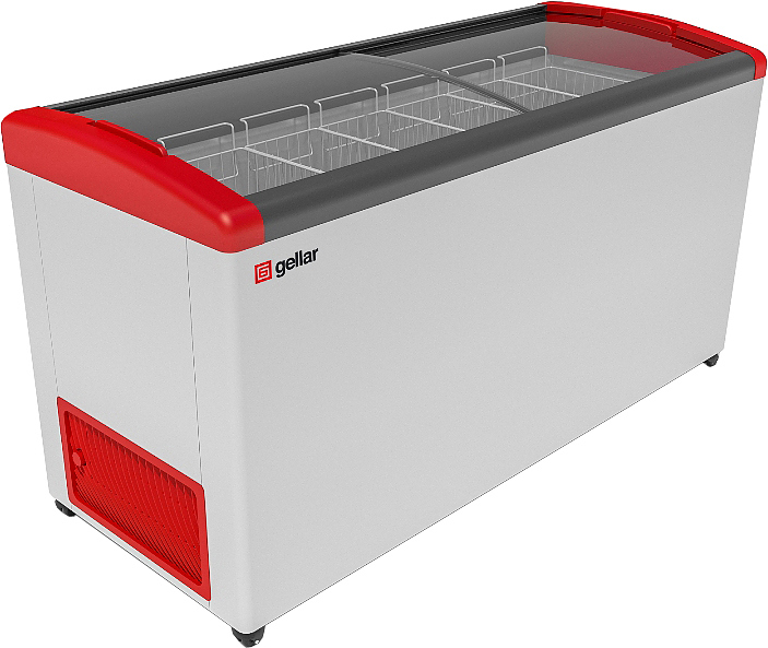 Ларь морозильный Frostor GELLAR FG 650 E красный