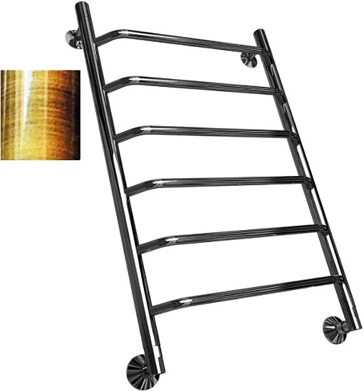 Полотенцесушитель водяной Двин 4627090952390 E 80/60 1"-1/2" Универсальный К3, состаренная бронза