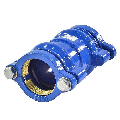 Муфта Benarmo чугун соединительная для ПЭ труб Ду 300 (Дн 315-315) Ру10/16 ДРК-Е