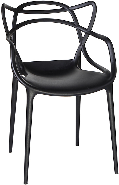 Стул обеденный DOBRIN 601PP-LMZL MASTERS (черный)
