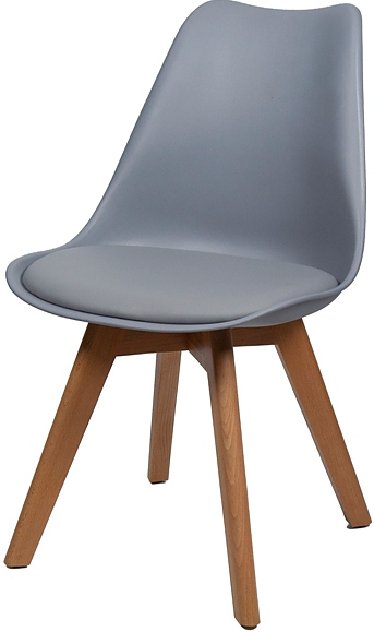 Стул BentWood Eames W серый