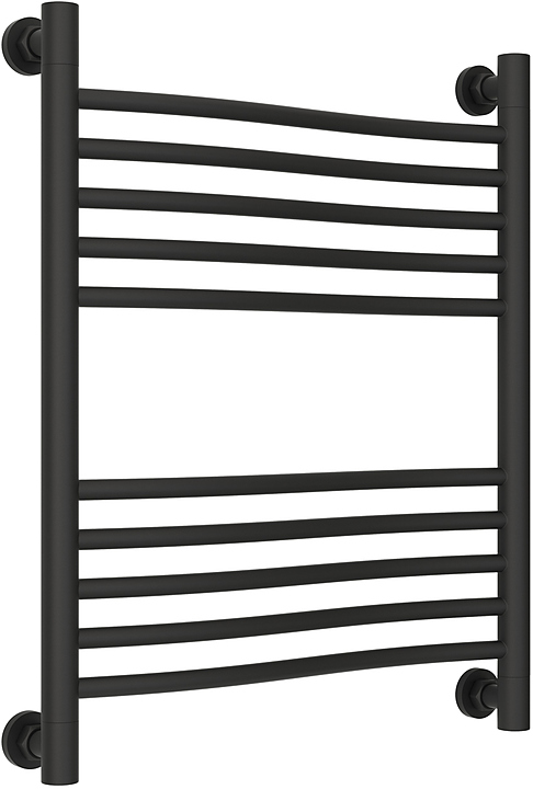 Полотенцесушитель водяной Сунержа Флюид + 60x50 см темный титан муар