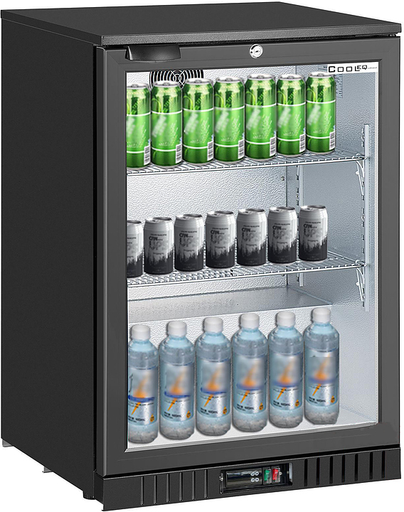 Шкаф холодильный барный Cooleq BF-140H черный