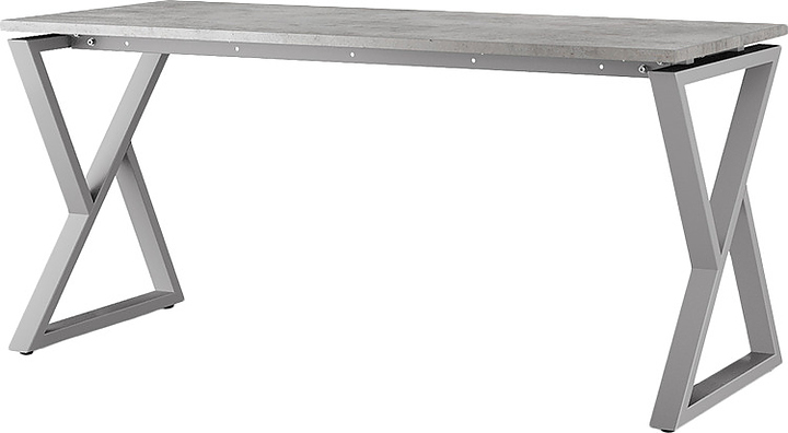 Стол компьютерный КОБОР КW-120/60 aluminum/chicago