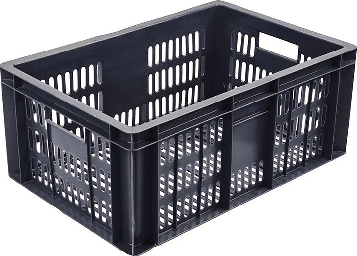 Ящик для колбасы ТАРА.РУ 201 МСК 600х400х250 мм черный