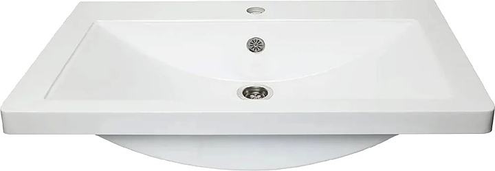 Раковина мебельная Runo Omega 60 литой мрамор