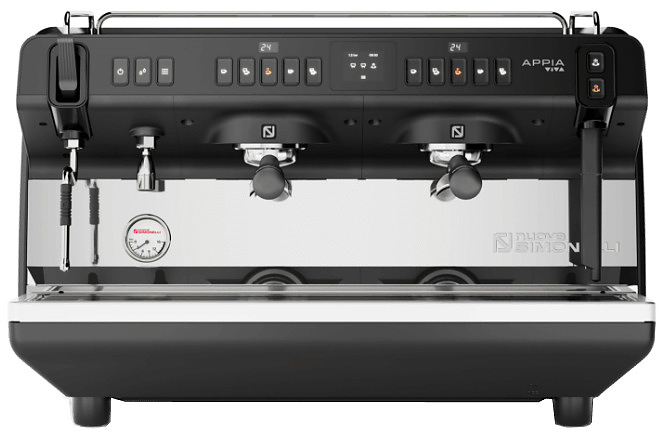 Кофемашина Nuova Simonelli Appia Viva XT 2Gr красная