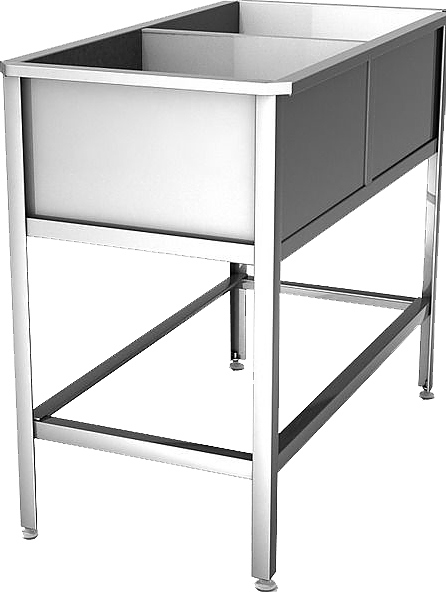 Ванна котломоечная Hessen ВК 2/8 нерж.