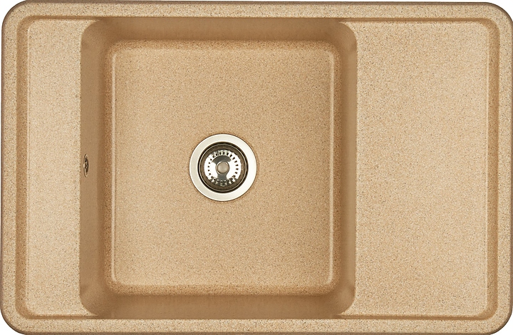 Кухонная мойка AQUATON Беллис 1A725032BS220 78 песочный