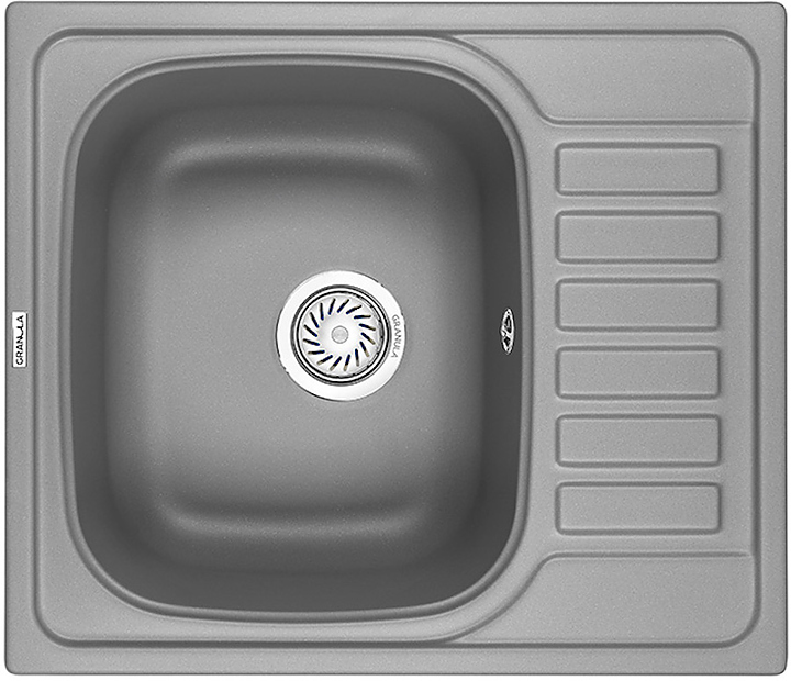 Кухонная мойка Granula GR-5801 алюминиум
