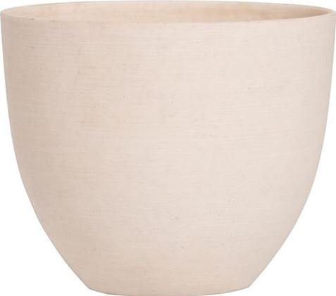 Кашпо Pottery Pots Coral (18х15 см) белое