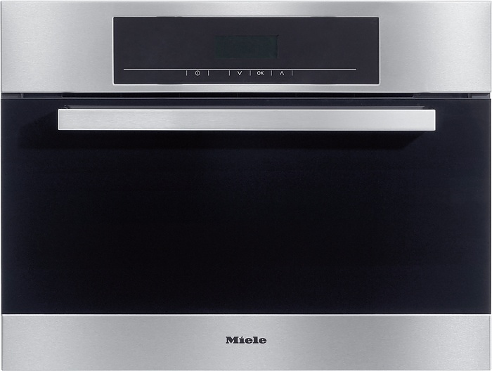 Встраиваемая пароварка Miele DG 5040 сталь CleanSteel