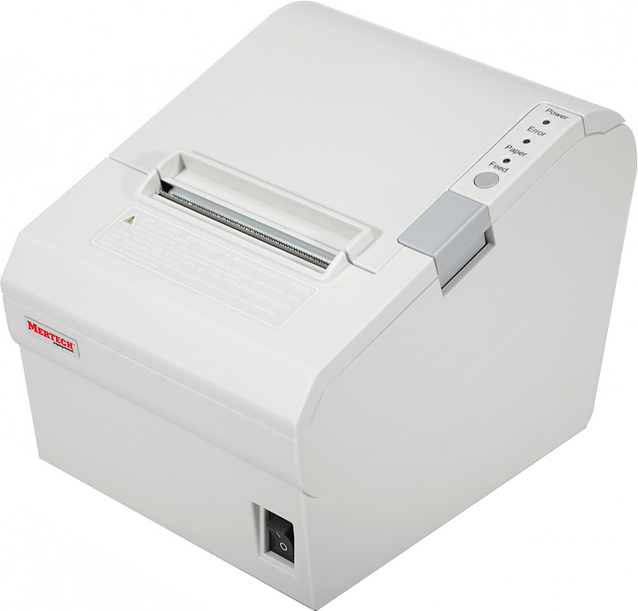 Принтер чековый Mertech MPRINT G80 RS232-USB, Ethernet White