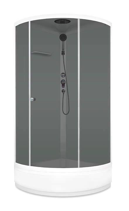 Душевая кабина Domani-Spa Simple 99 mid DS01Sm99MWT00 90х90 см