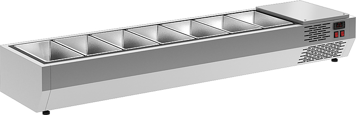 Витрина холодильная Carboma IDO A40 SM 1,6 (7 GN1/3)