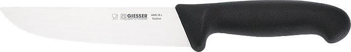 Нож для мяса Giesser 4005 24 L=24 см (нерж. сталь / пластик) с черной рукояткой