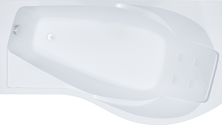 Ванна Triton Мишель 180х96 см, акрил, левая