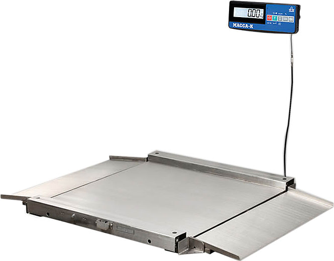 Весы низкопрофильные МАССА-К 4D-LA.S-15/12-1000-A(RUEW)
