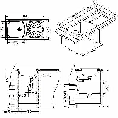 Мойка Alveus Basic 80