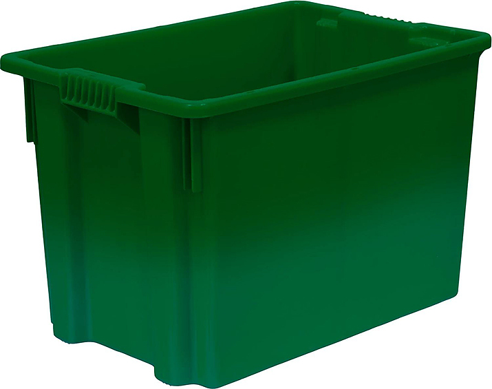 Ящик универсальный ТАРА.РУ FUTURA 605 600х400х400 мм зеленый
