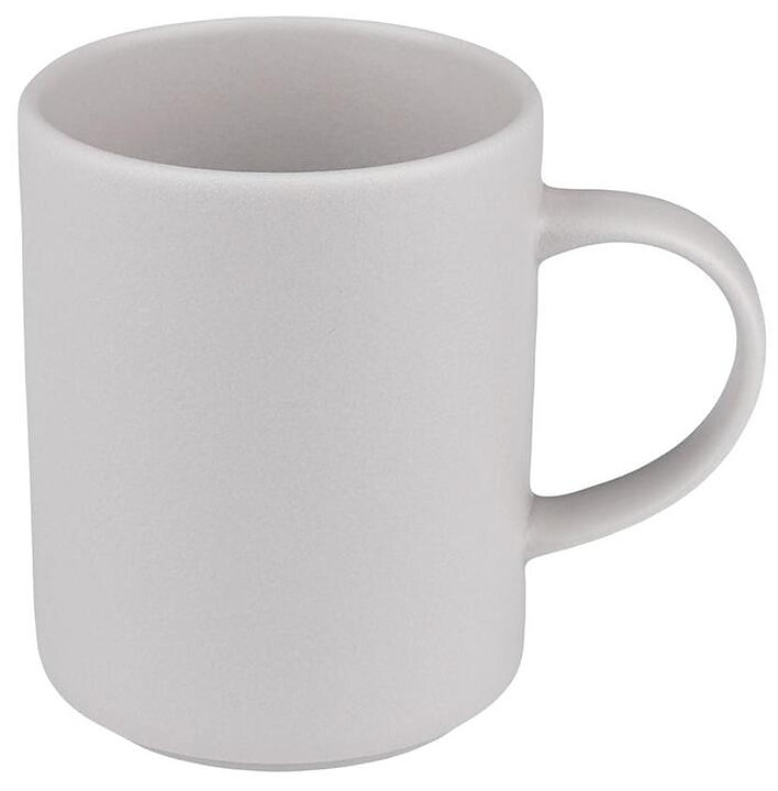 Кружка Noble Light Grey 095622А 250 мл d 7.1 см h 8.9 см, серый