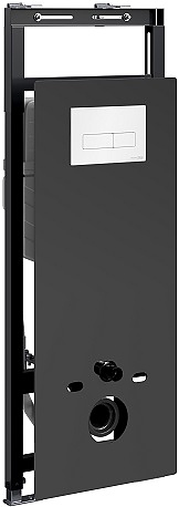 Система инсталляции для подвесного унитаза Wasserkraft Salm 27TLT.010.ME.BL.WH04