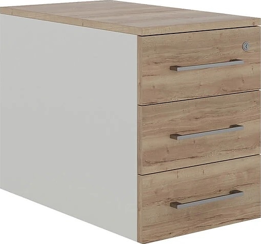 Тумба приставная КОБОР TS3-40/50 white/natural