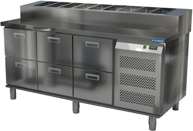 Стол холодильный для пиццы КАМИК СОП-0618576