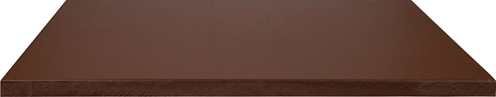 Доска разделочная NORMA 500х350х15 мм (полиэтилен) коричневая