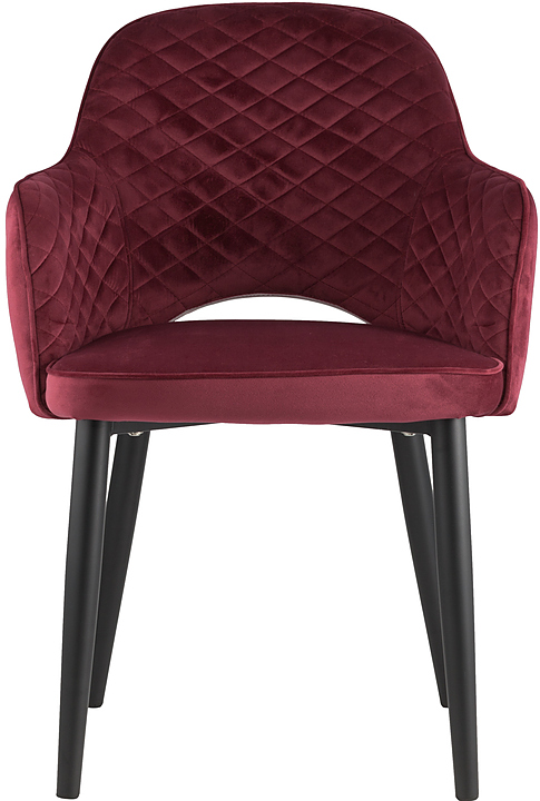 Стул Stool Group Венера диамант велюр бордовый