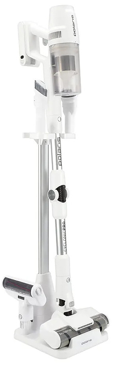 Пылесос вертикальный беспроводной Polaris PVCS 4050 CyclonicPRO, белый