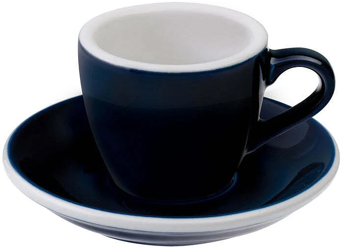 Пара кофейная Loveramics Egg 80-43BDE/44BDE 80 мл, синяя