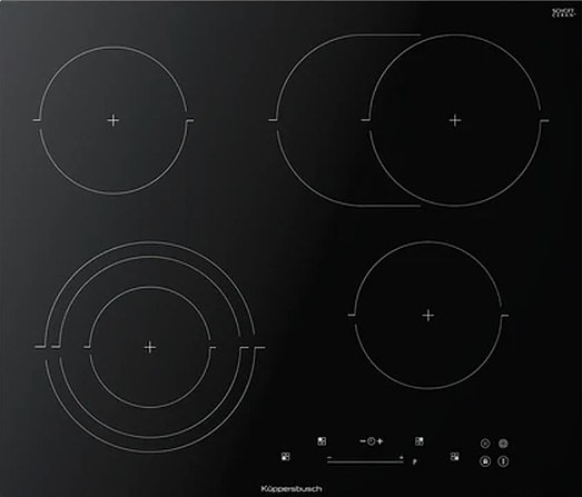 Электрическая варочная панель Kuppersbusch KE 6350.0 SR 600х510х64 мм черный