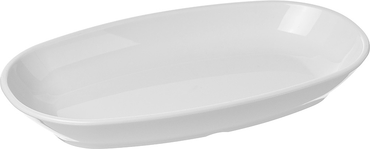 Блюдо сервировочное Gastroplast 80004 24х13,8 см (поликарбонат) овальное белое