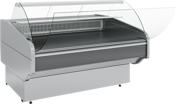 Витрина холодильная Carboma Atrium G120 SV 1,25-1 (цвет по схеме) (статика)