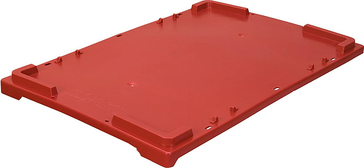 Крышка для ящика ТАРА.РУ 503 600х400 мм красная