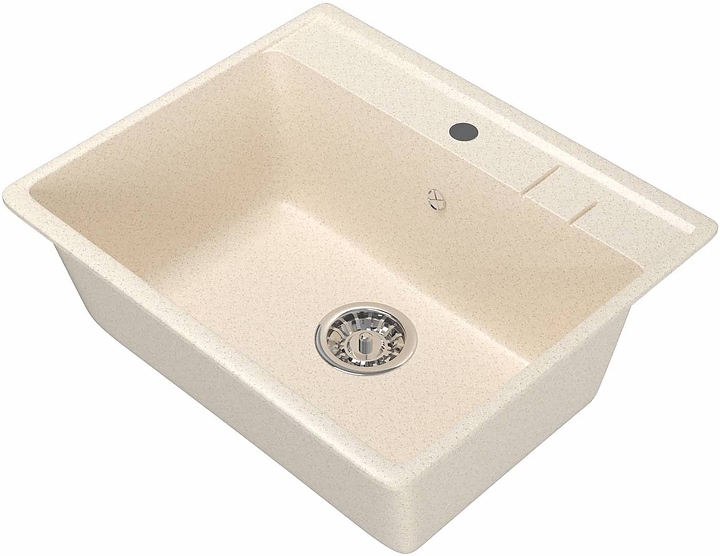 Мойка кухонная Mixline ML-GM15 (328) 49х55 см бежевая
