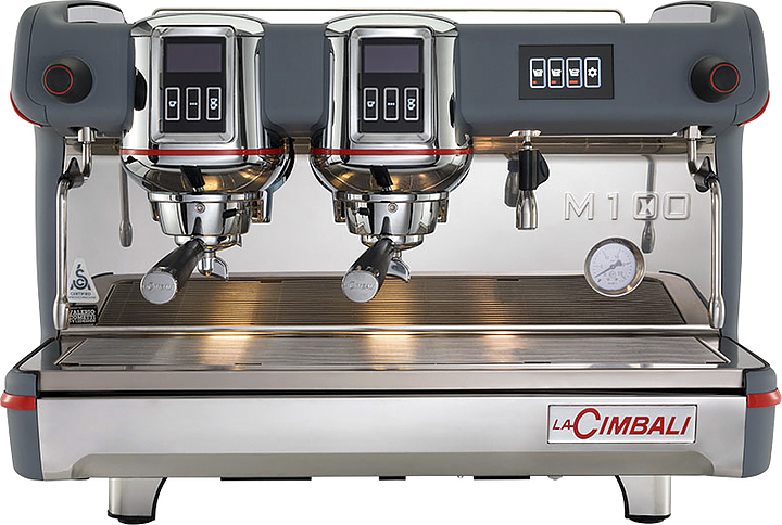 Кофемашина La Cimbali M100 ATTIVA GTA DT/2 (OLED-дисплей + 3 кнопки) низкие группы