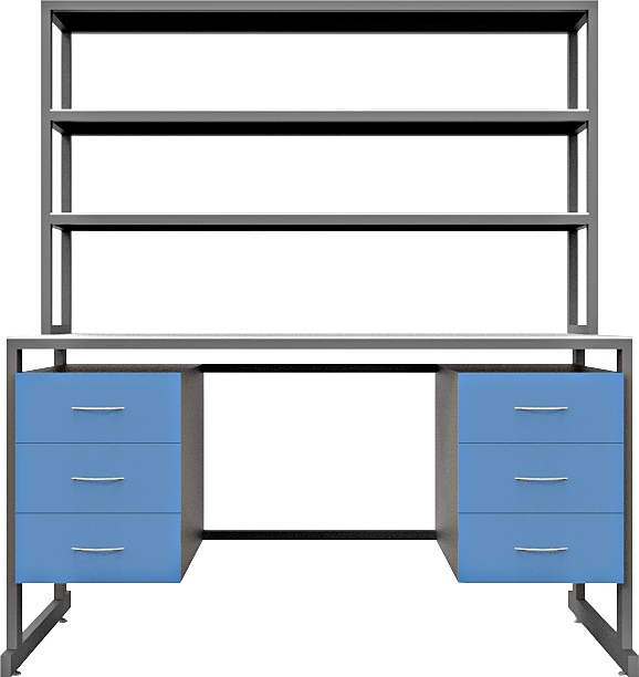 Стол лабораторный с керамикой Мед Мебель СЛк 21.018