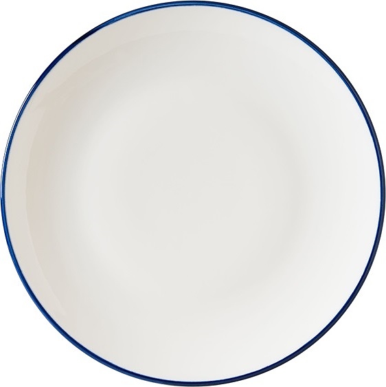 Тарелка Bonna Linea LNEMAGRM25DZ d=25 см (фарфор) синяя