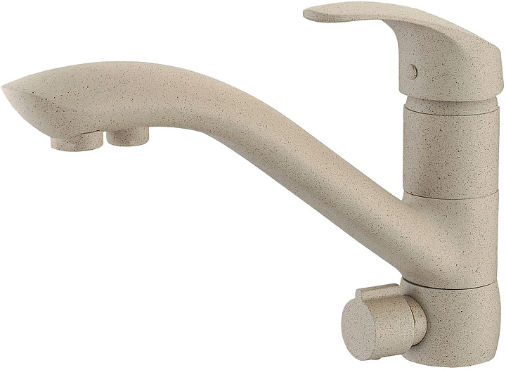 Смеситель для кухни Kaiser Venus 39066-4 под фильтр для питьевой воды, песочный