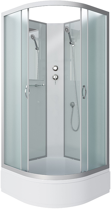 Кабина душевая Niagara NG-3302-14BK 100х100х200 см