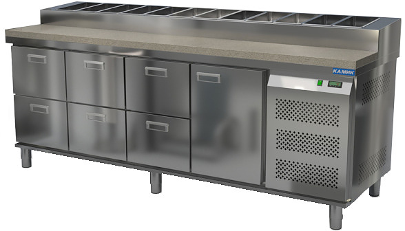 Стол холодильный для пиццы КАМИК СОП-К-162373