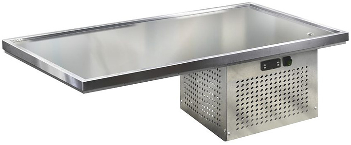 Поверхность холодильная встраиваемая Finist STATIC table ПХВо-14/7 с бортом